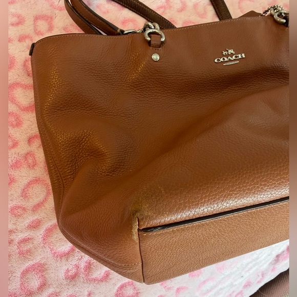 Coach Leather 36600 Tote with Silver Accents
Size: OS - Picture 11 of 13